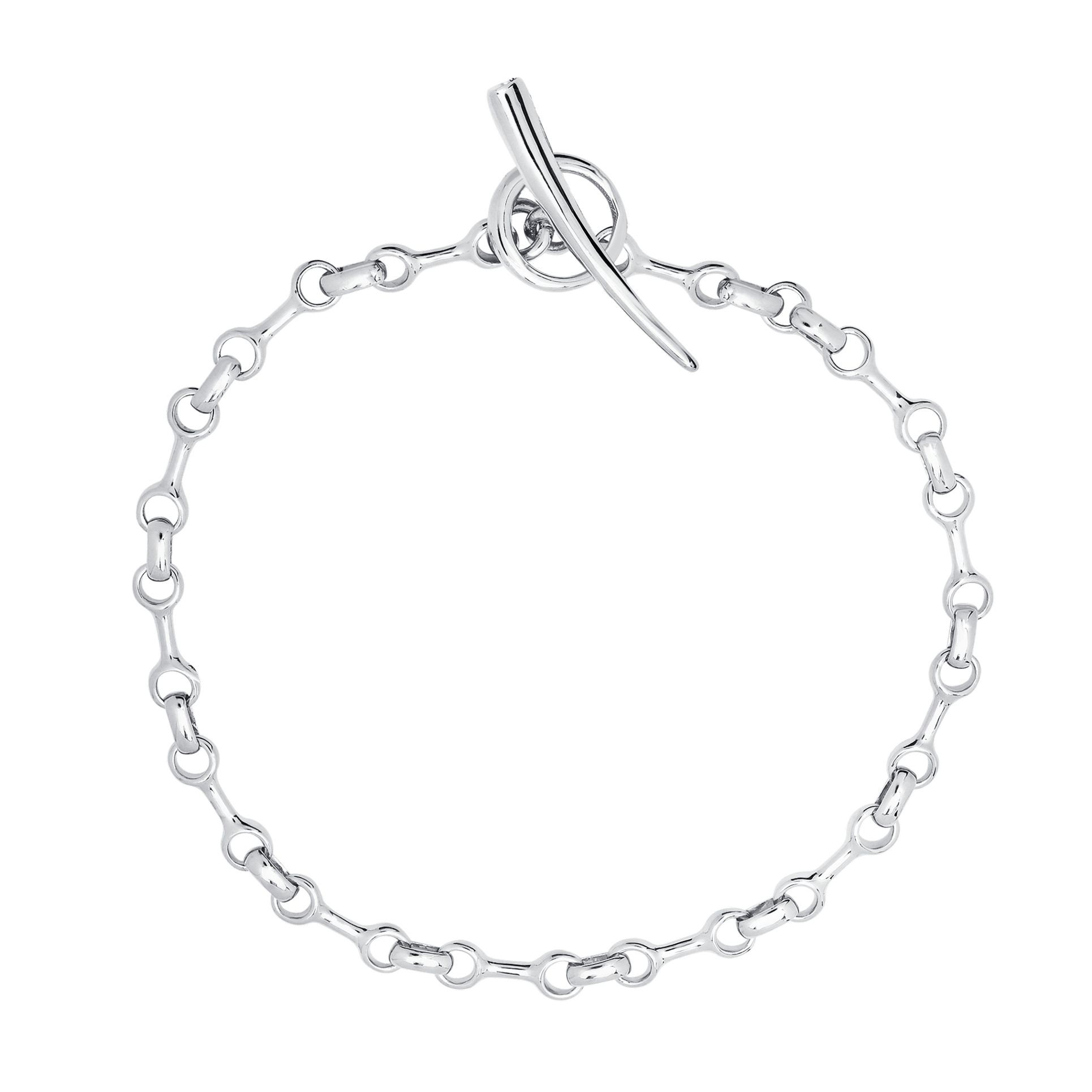 10 MM Double Beam Chain Bracelet with Tusk Clasp - Gabriela Artigas + CO