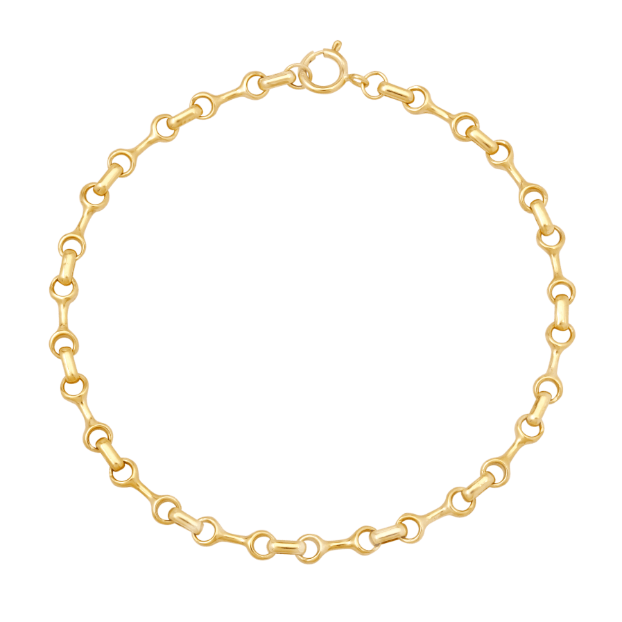 10 MM Fine Double Beam Chain Bracelet - Gabriela Artigas + CO