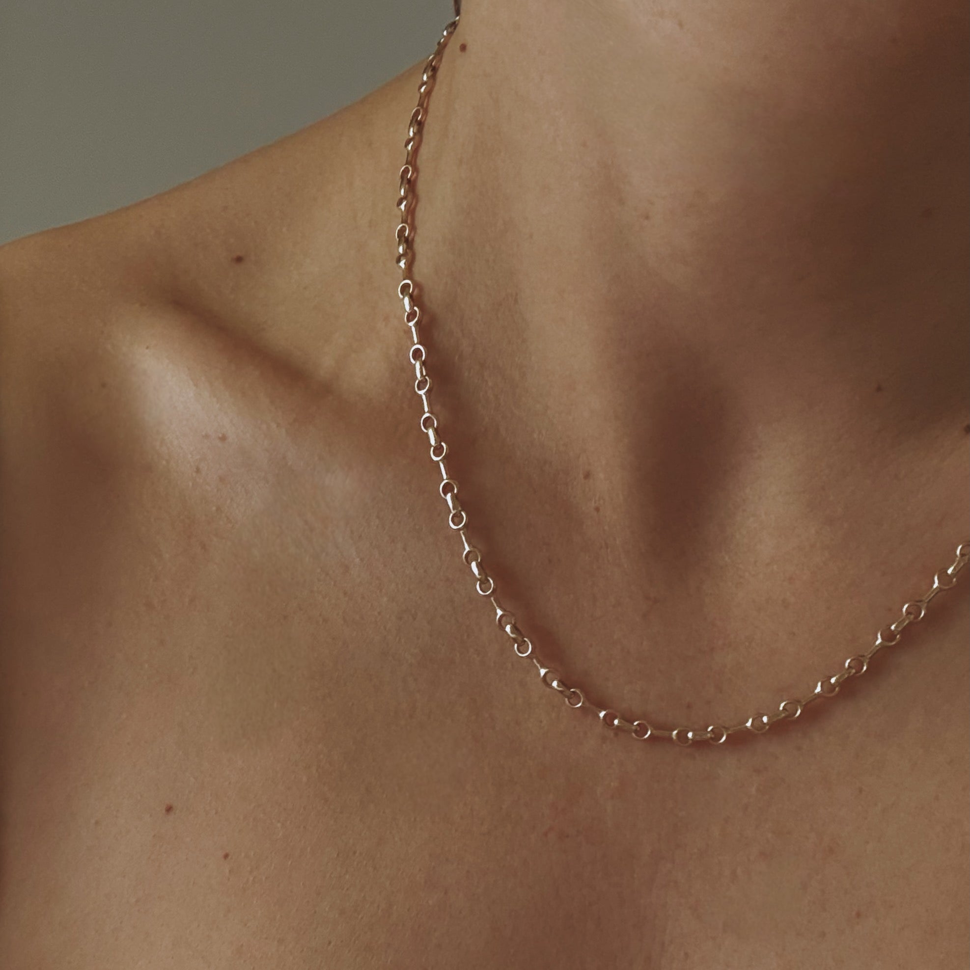 10 MM Double Beam Chain Necklace with Tusk Clasp - Gabriela Artigas + CO