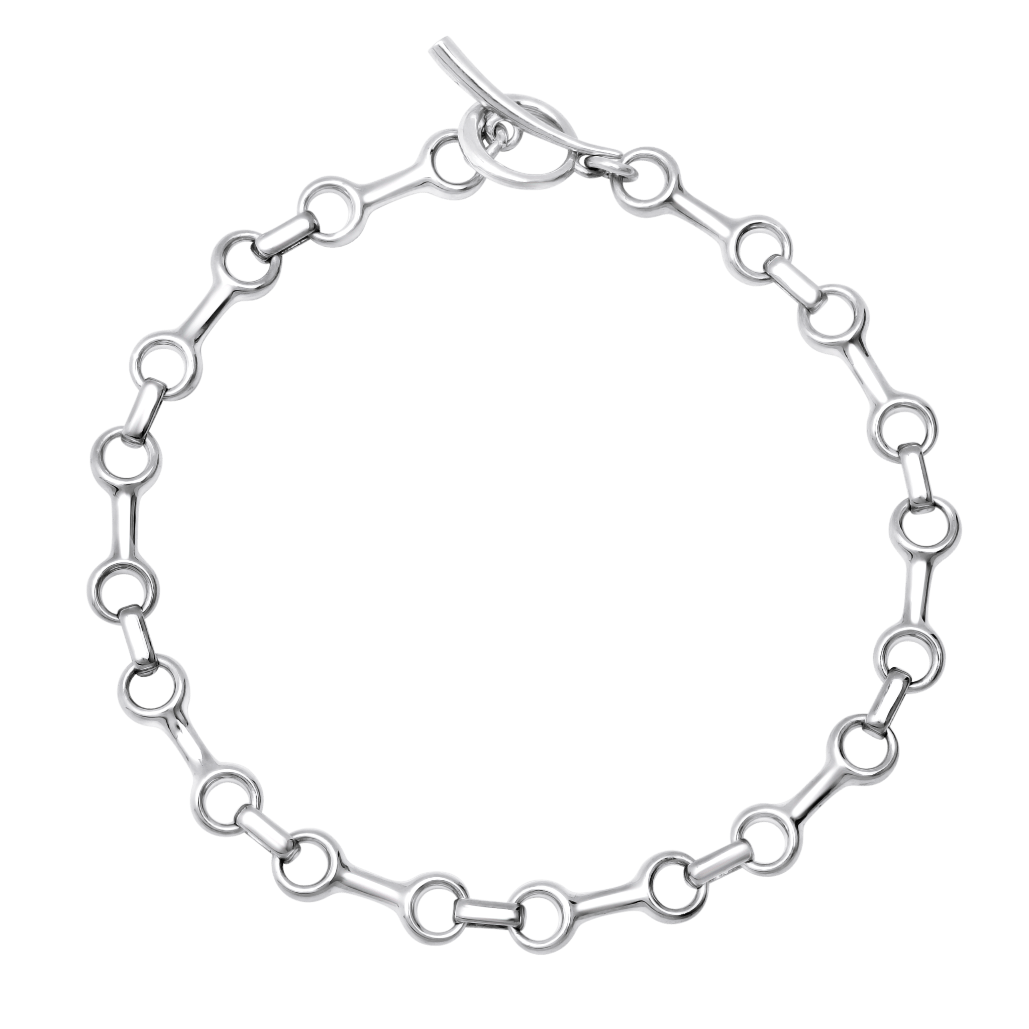 15 MM Double Beam Chain Bracelet with Tusk Clasp - Gabriela Artigas + CO