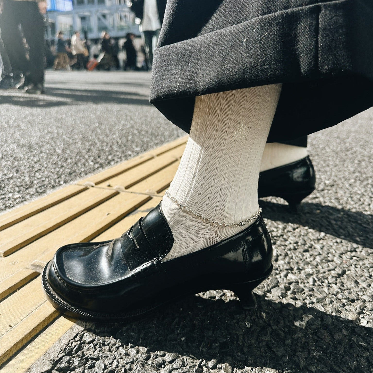 15 MM Double Beam Chain Anklet - Gabriela Artigas + CO