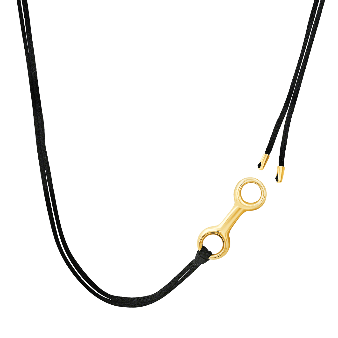 30 MM Double Beam Link on Cord Necklace - Gabriela Artigas + CO