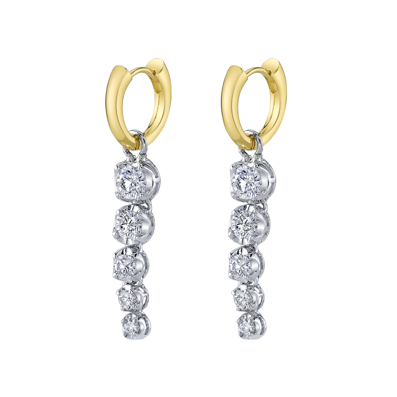 Ascending Diamonds Tennis Huggie - Gabriela Artigas + CO