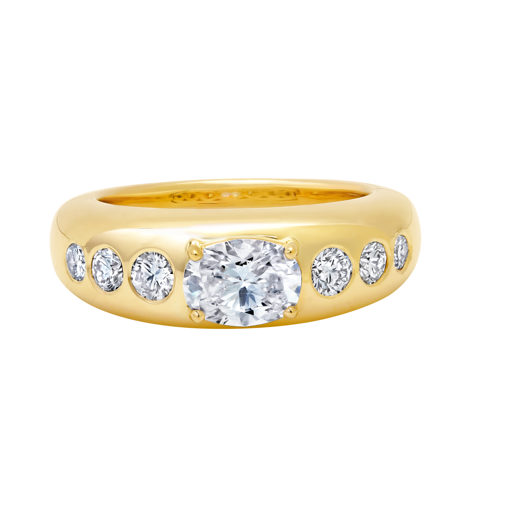 Ascending Diamonds Engagement Ring