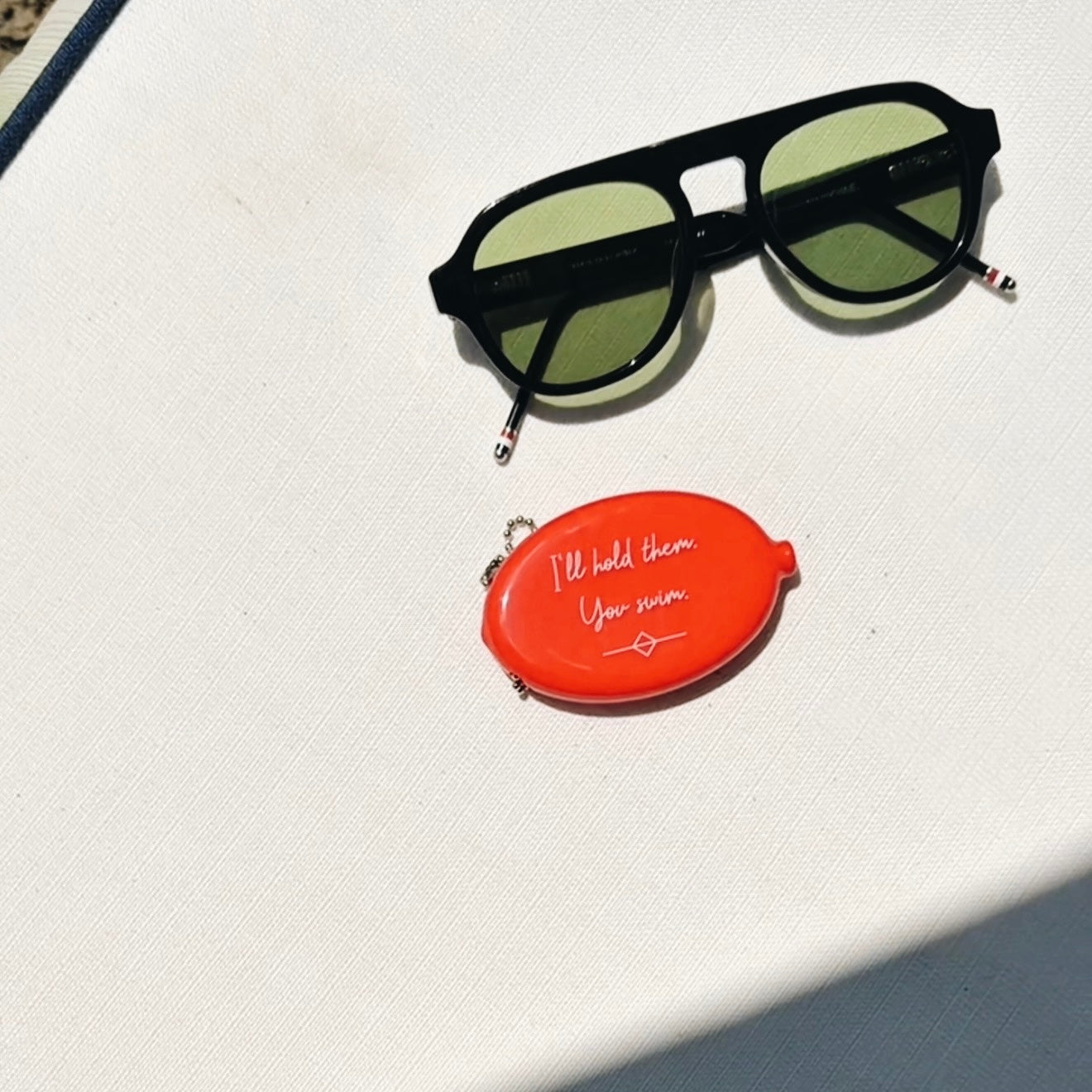 'I'll Hold Them. You Swim.' Coin Purse