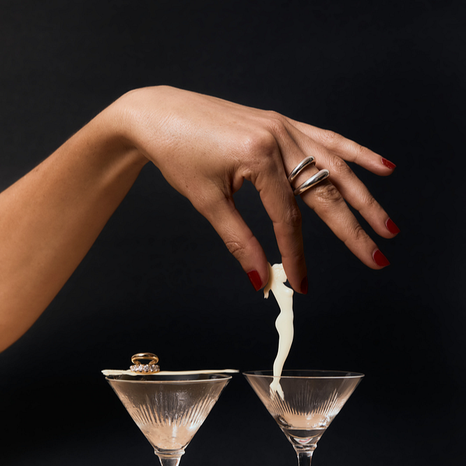 Fine Grande Twin Tusk Ring - Gabriela Artigas + CO