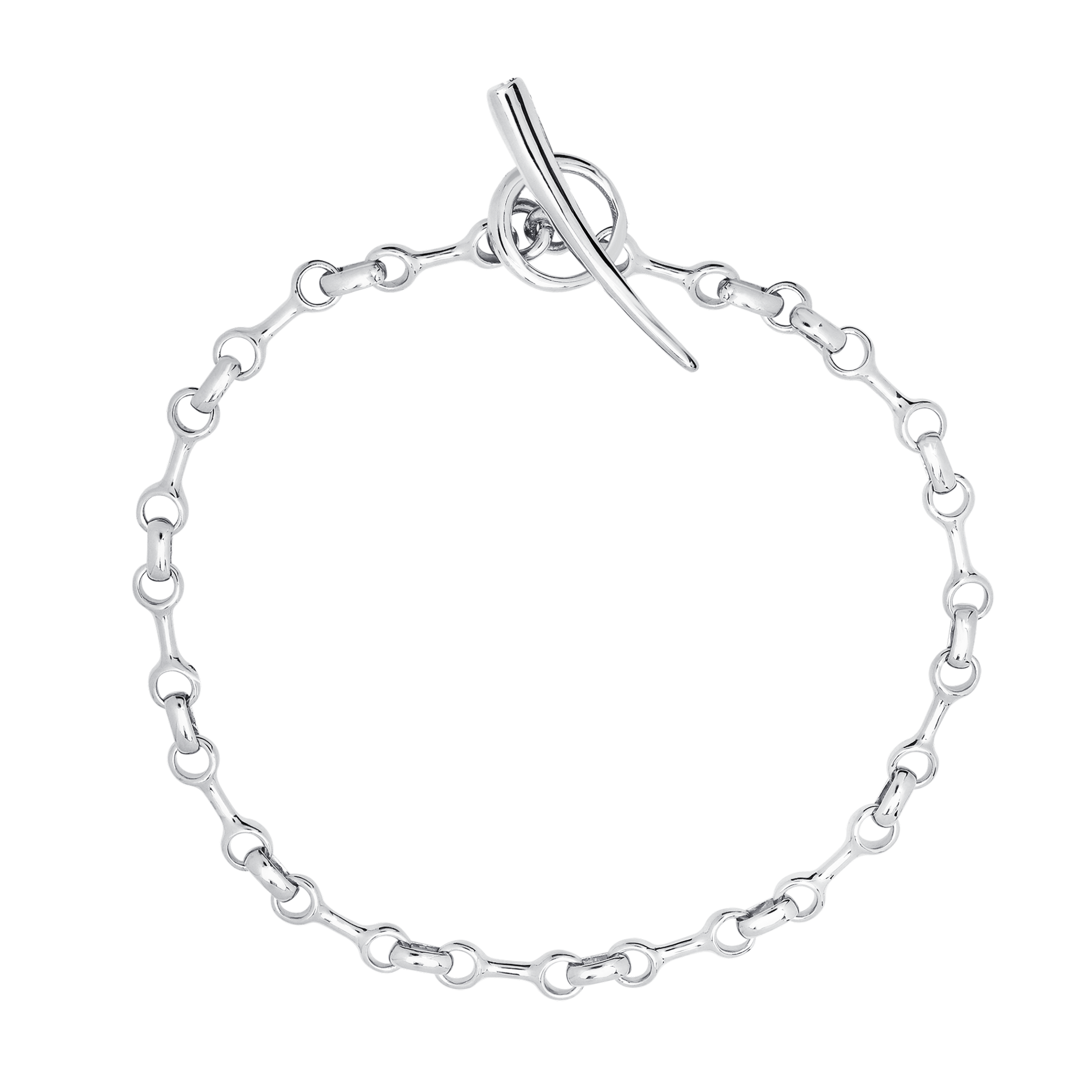 10 MM Double Beam Chain Bracelet with Tusk Clasp - Gabriela Artigas + CO