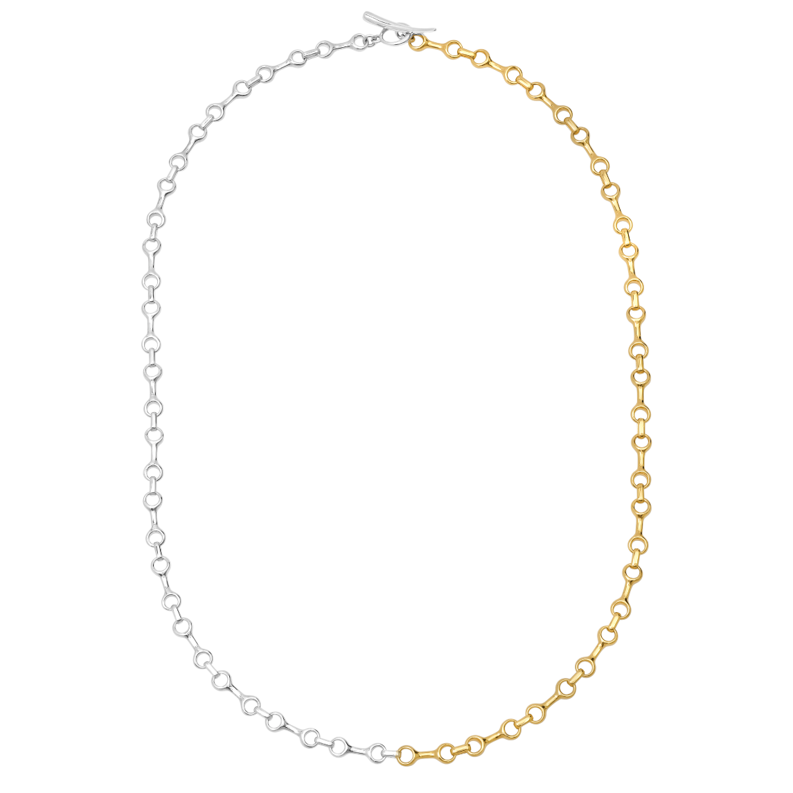 15 MM Half + Half Double Beam Chain with Tusk Clasp - Gabriela Artigas + CO