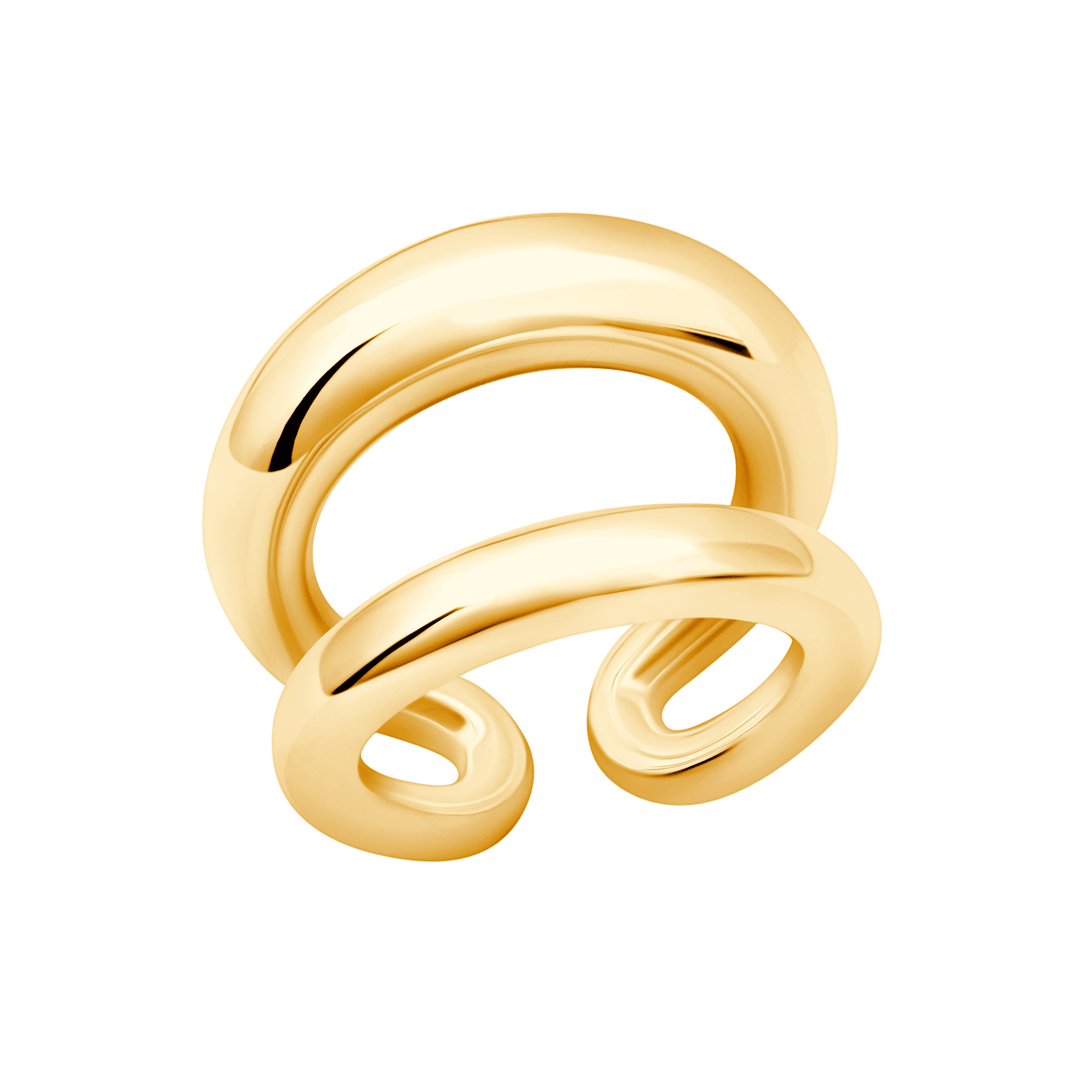 Fine Grande Twin Tusk Ring - Gabriela Artigas + CO