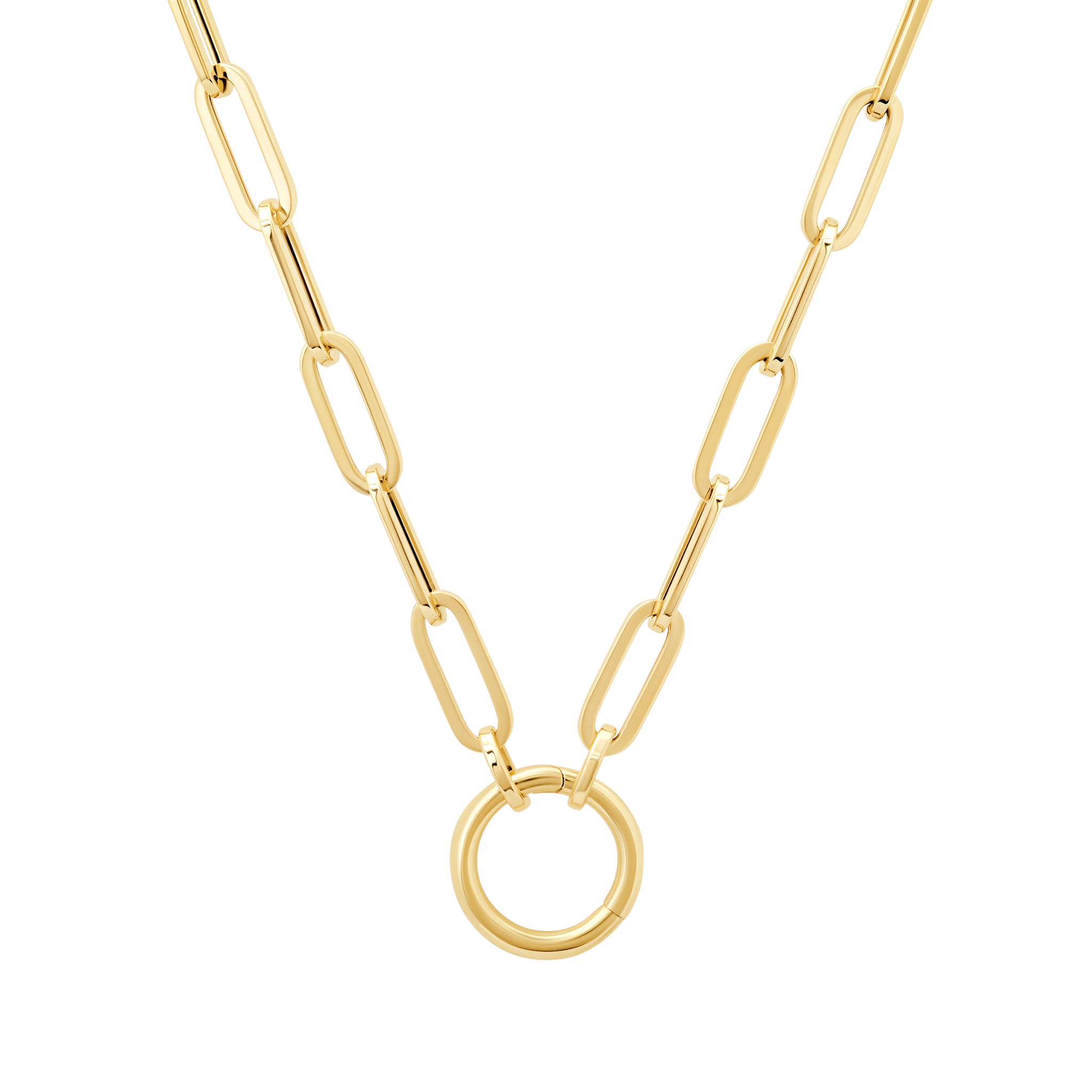 Create Your Own - Mini Rectangular Chain Necklace with Connector - Gabriela Artigas