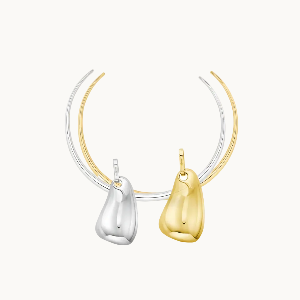 Tusk Choker + Bubble Pendant