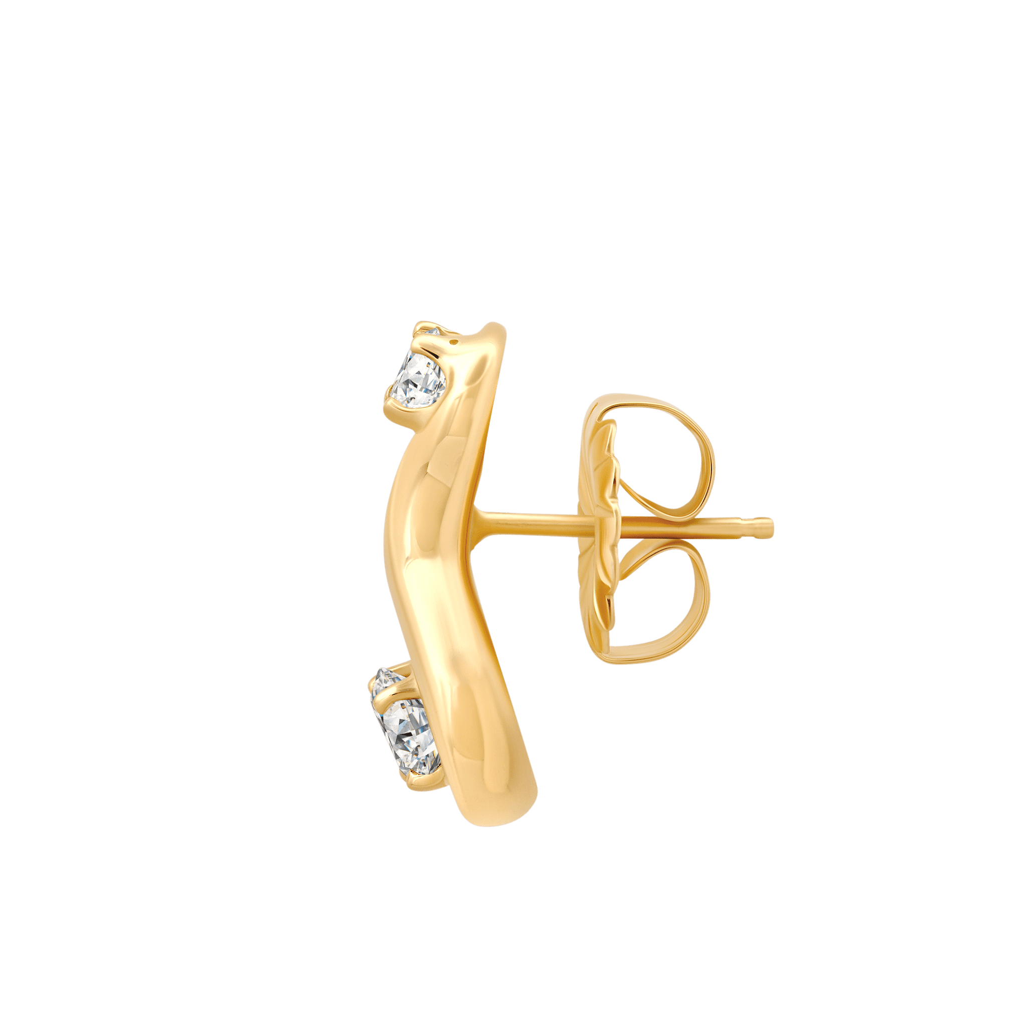 Ray Earrings with Diamonds - Gabriela Artigas + CO