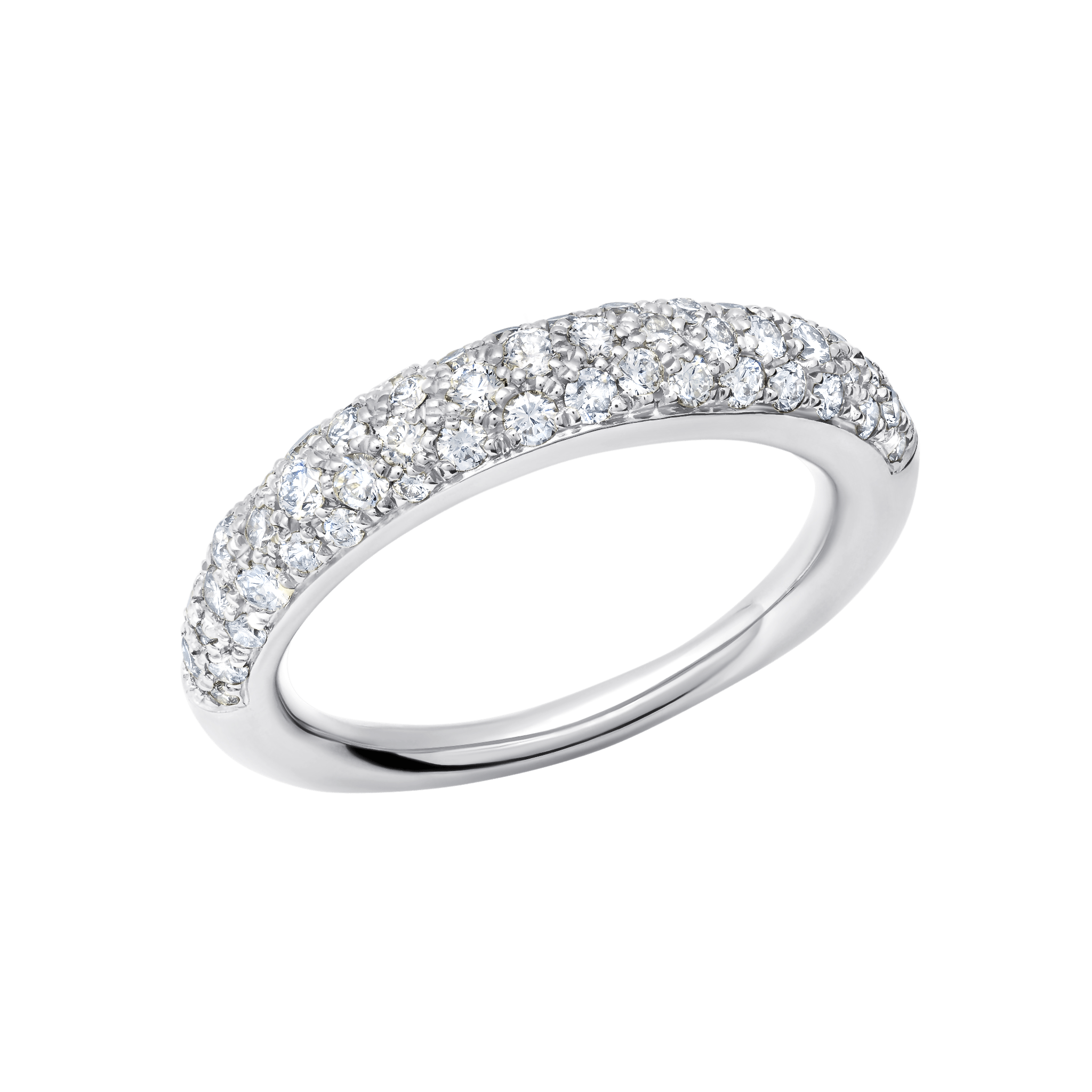 Rising Tusk Ring with Various Sizes Diamonds - Gabriela Artigas + CO