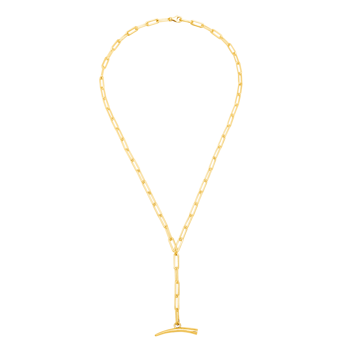 Tusk Lariat Necklace – view 3