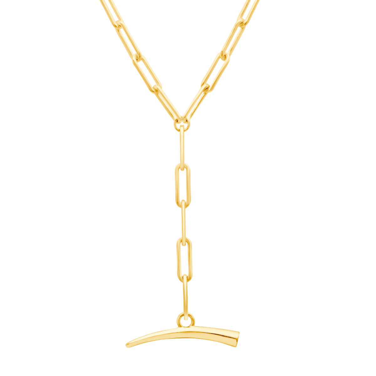 Tusk Lariat Necklace – view 4