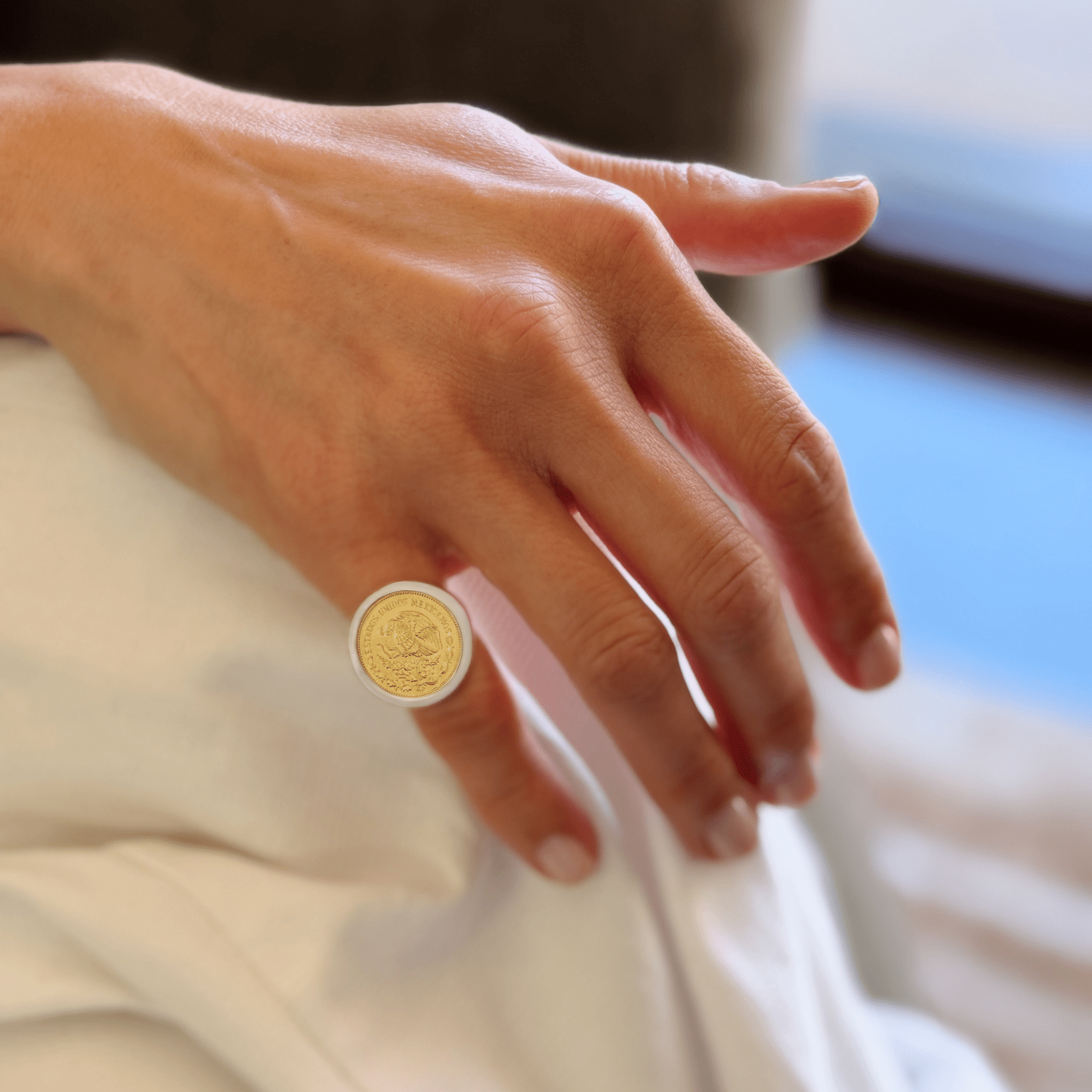Vintage Mexican Coin Ring - Gabriela Artigas + CO