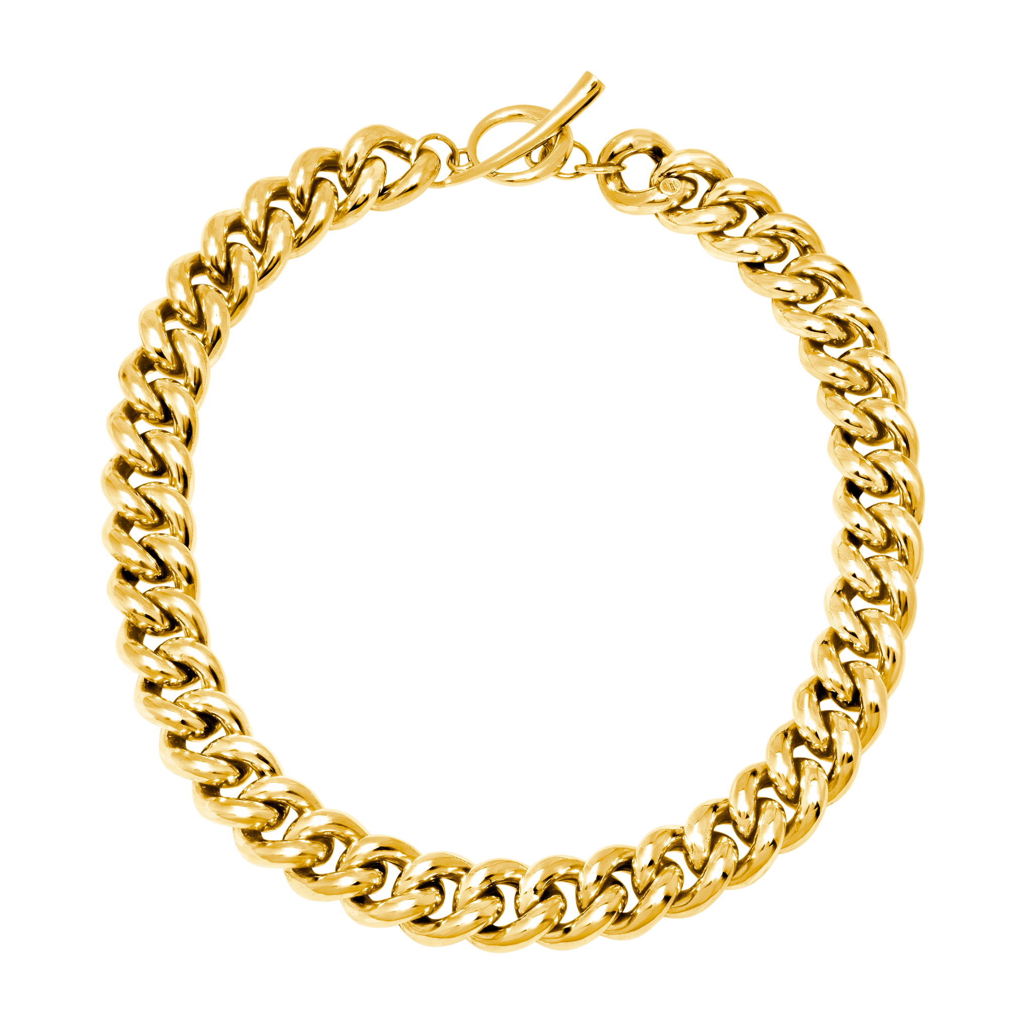 Gold Necklace with featuring a chain design - Gabriela Artigas