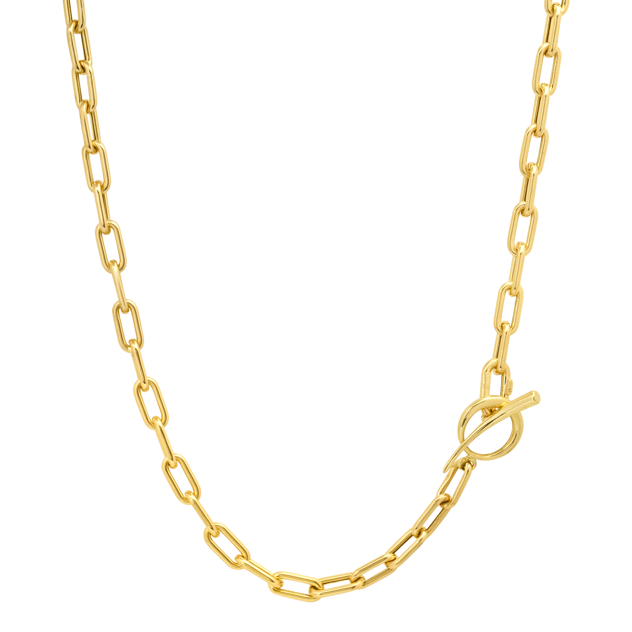 Baby Rectangular Chain Necklace - Gabriela Artigas