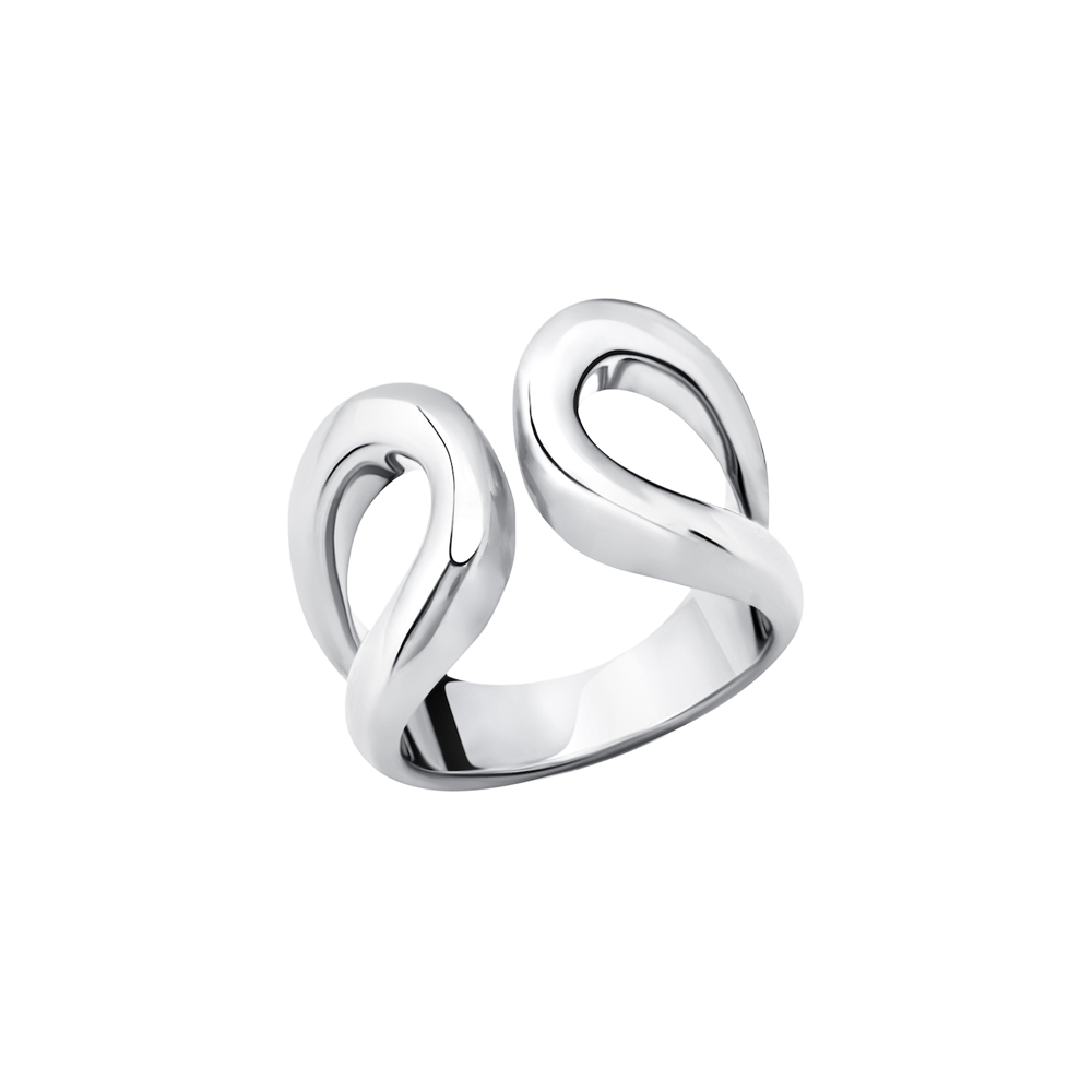Double beam ring crafted in sterling silver - Gabriela Artigas