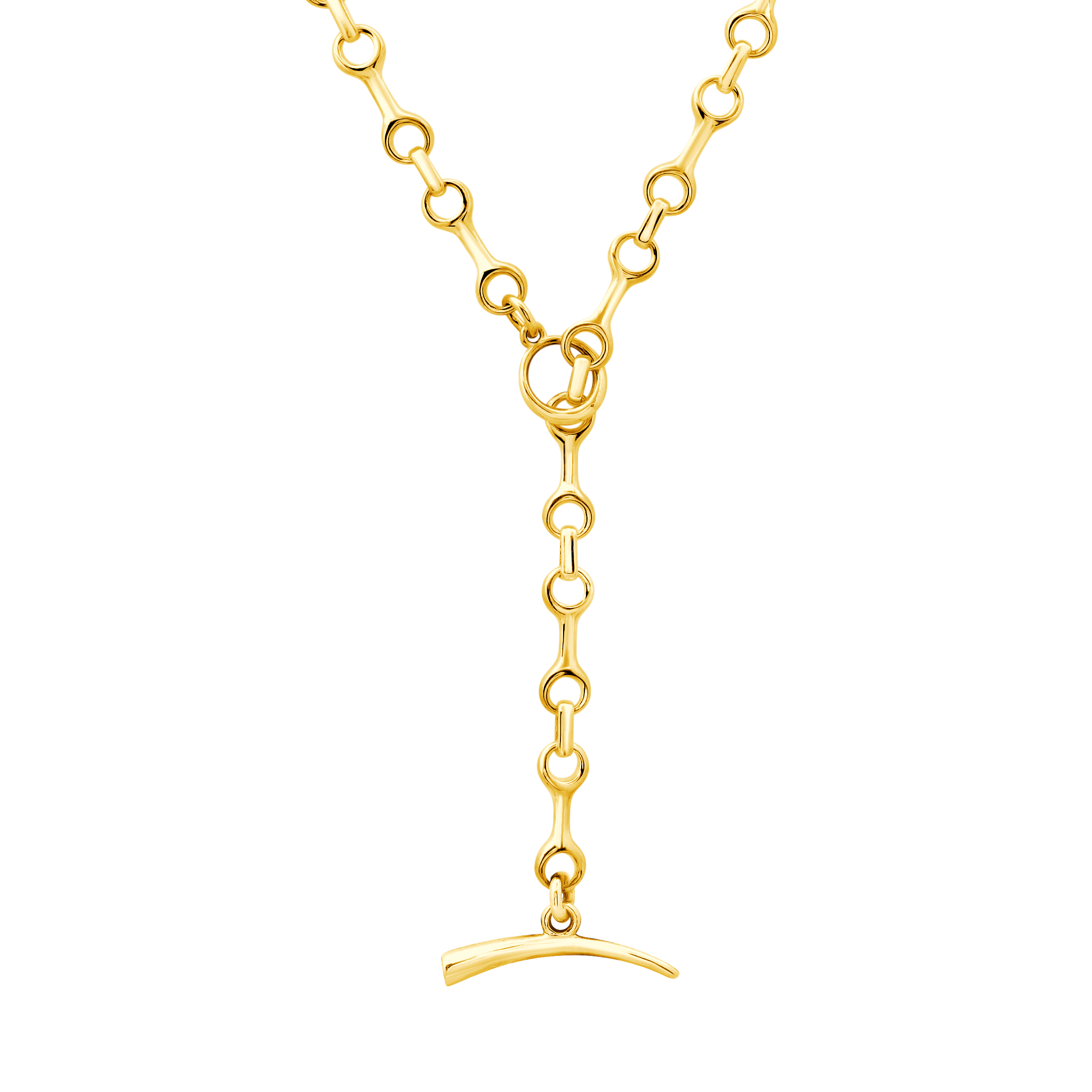 15 MM Double Beam Chain Necklace with Tusk Clasp - Gabriela Artigas + CO
