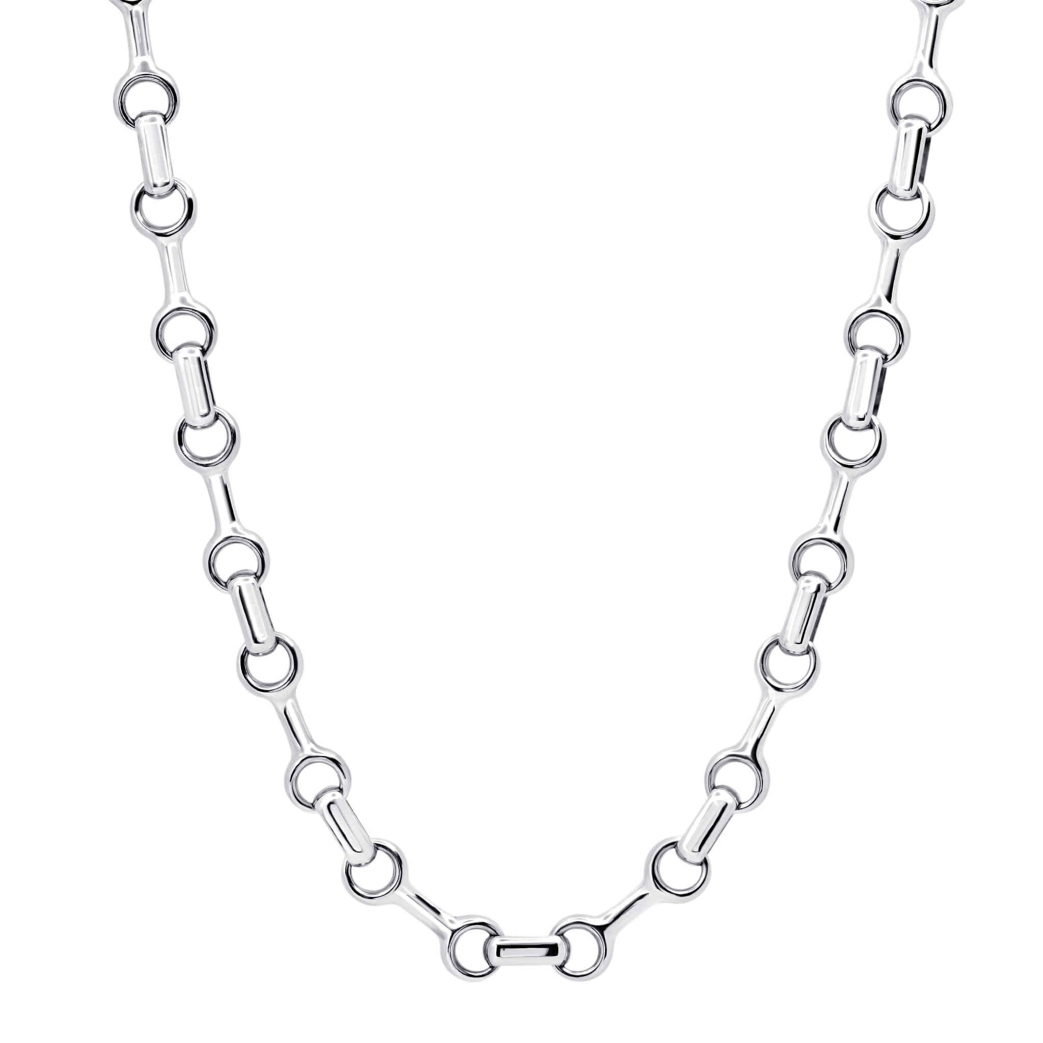 25 MM Double Beam Chain Necklace with Tusk Clasp - Gabriela Artigas + CO