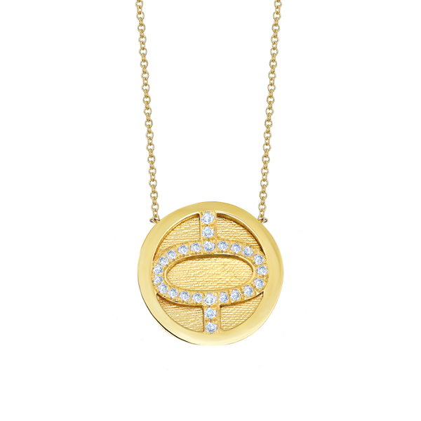 ★アパルトモンGabriela Artigas ETERNAL PENDANT Eternal Necklace with White Pavé Diamonds | Gabriela Artigas + CO