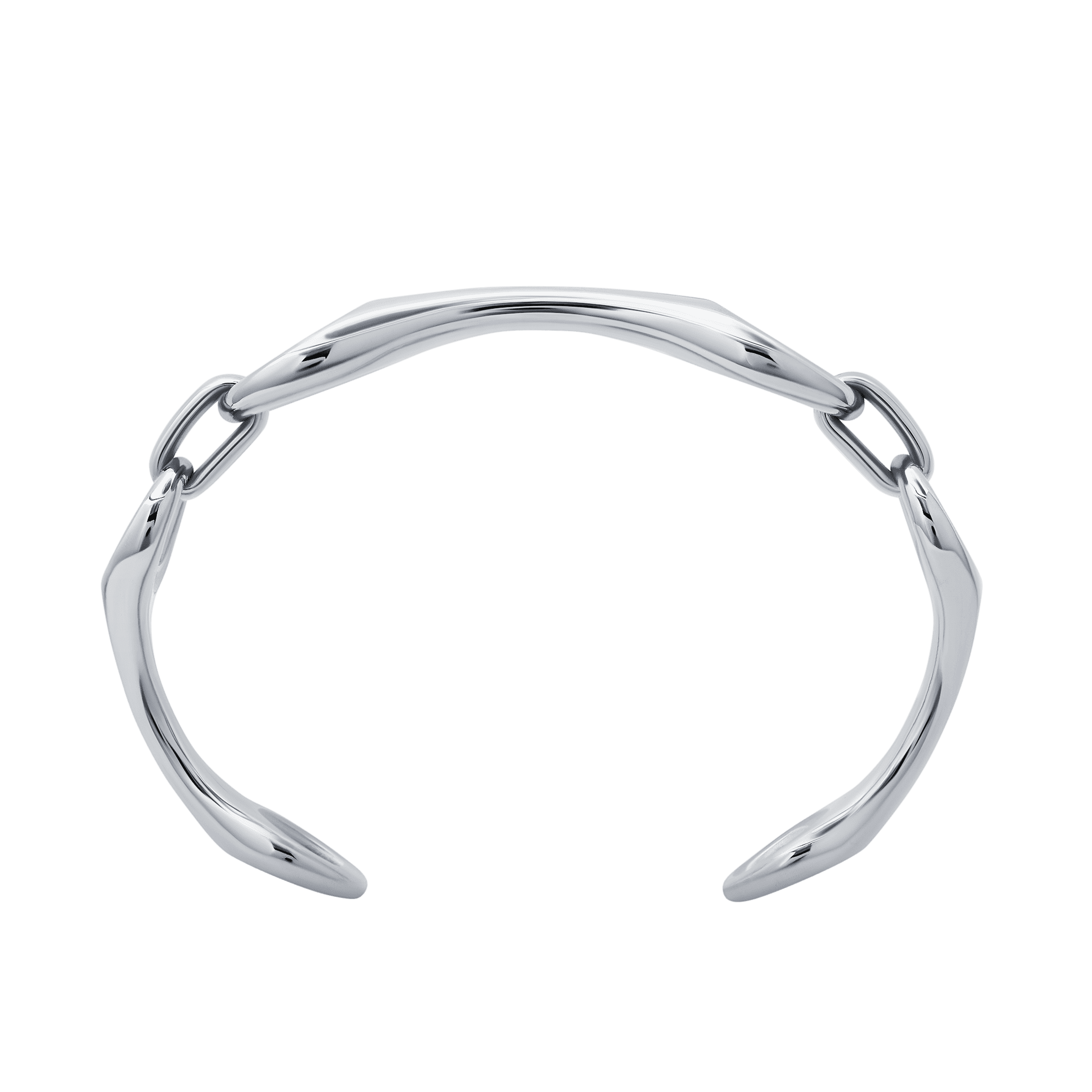 Triple Linked Double Beam Cuff | Gabriela Artigas + CO Triple Linked Double Beam Cuff | Gabriela Artigas + CO