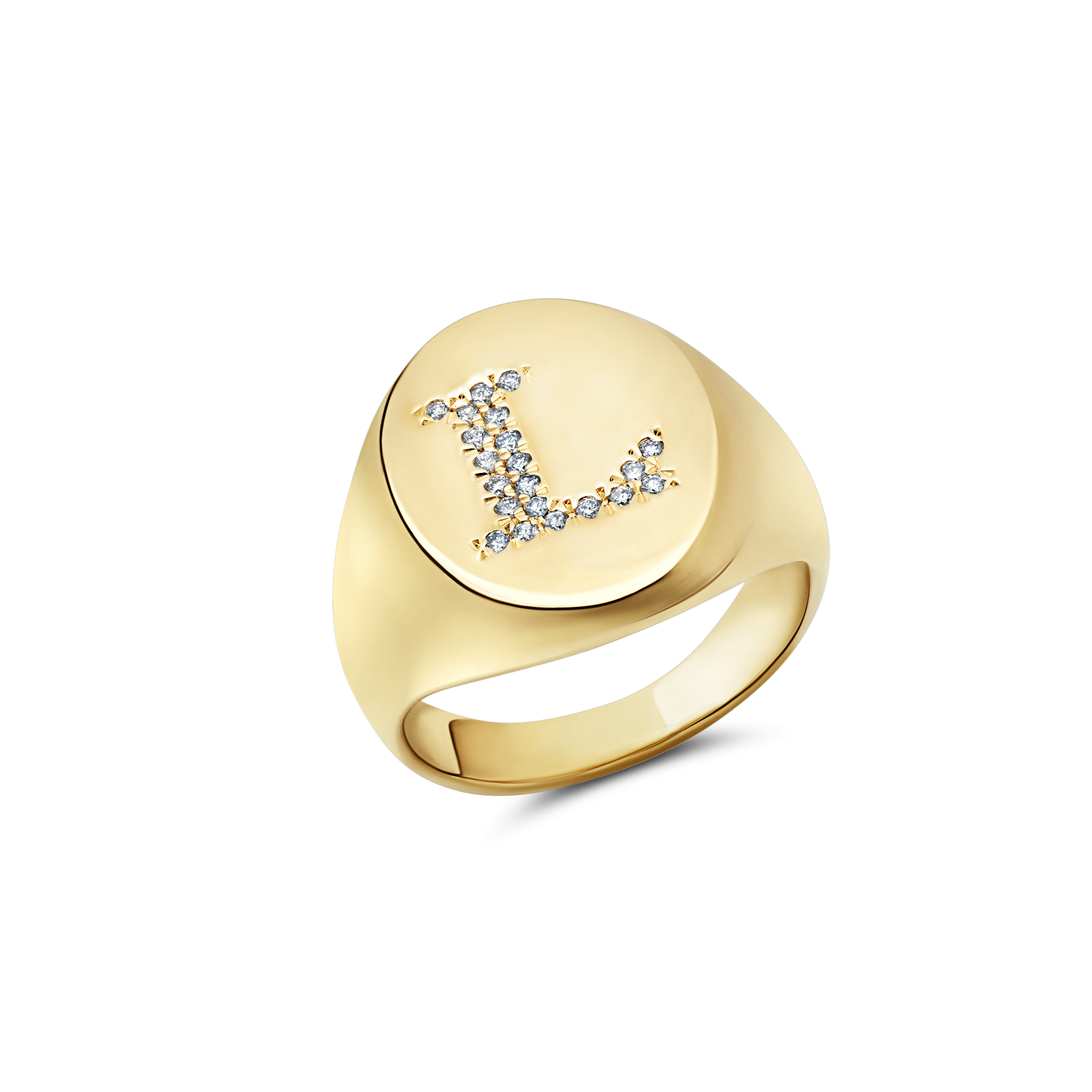Fine Large Disc Signet Ring | Gabriela Artigas + CO Fine Large Disc Signet Ring | Gabriela Artigas + CO