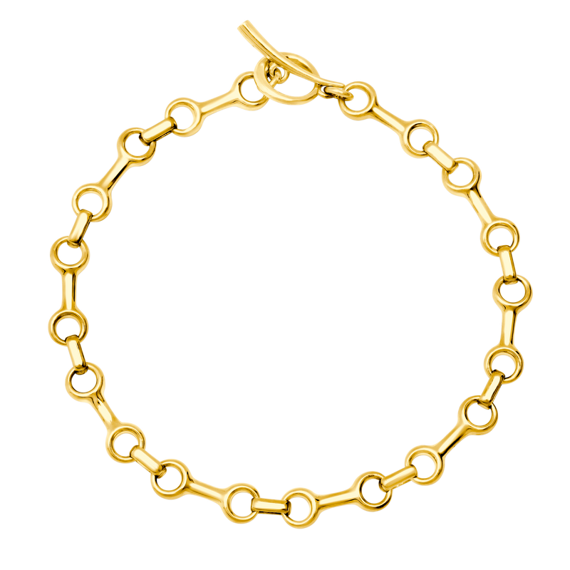 Fine Double Beam Chain Bracelet - Gabriela Artigas