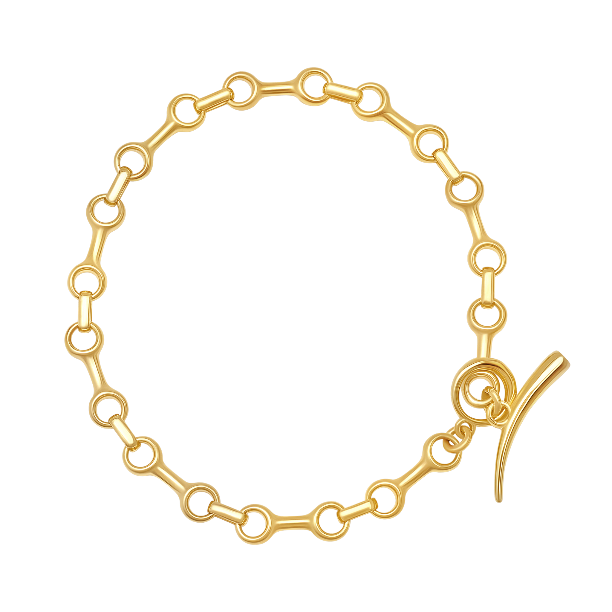 Fine Double Beam Chain Bracelet - Gabriela Artigas