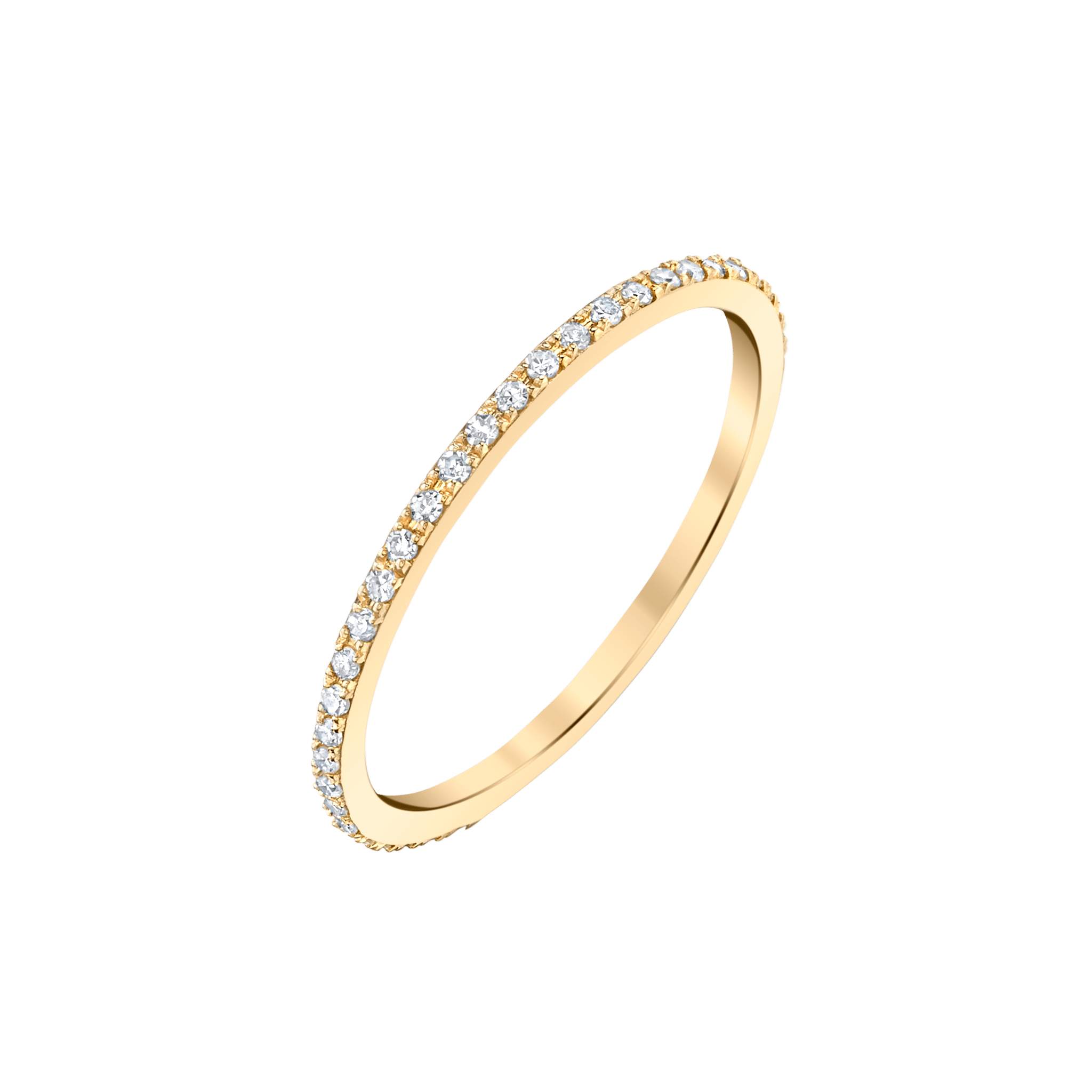 Axis Ring with White Pavé Diamonds - Gabriela Artigas + CO