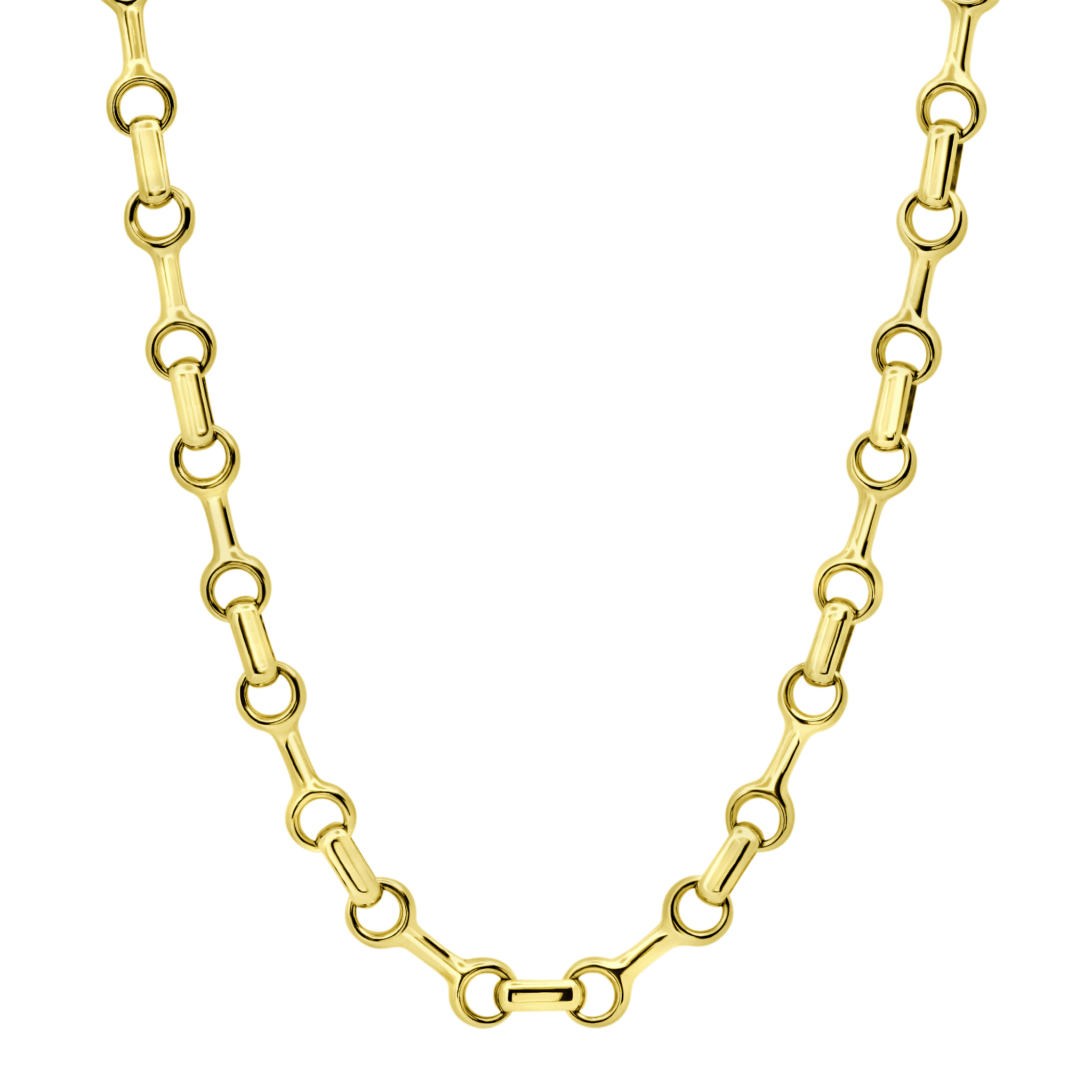 Double Beam Chain Necklace Double Beam Chain Necklace