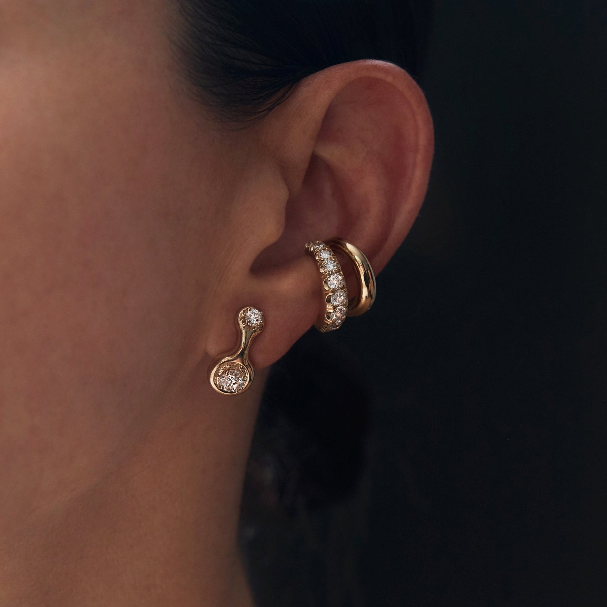 Grande Twin Tusk Ear Cuff - Gabriela Artigas + CO