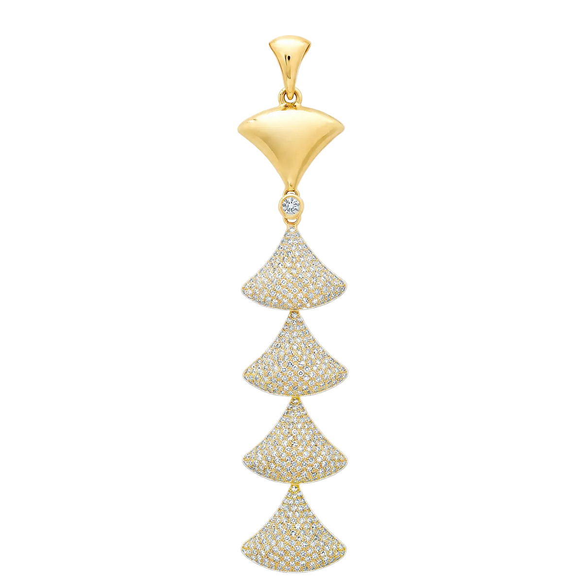 Apse Pavé Diamond Pendant Necklace - Gabriela Artigas + CO