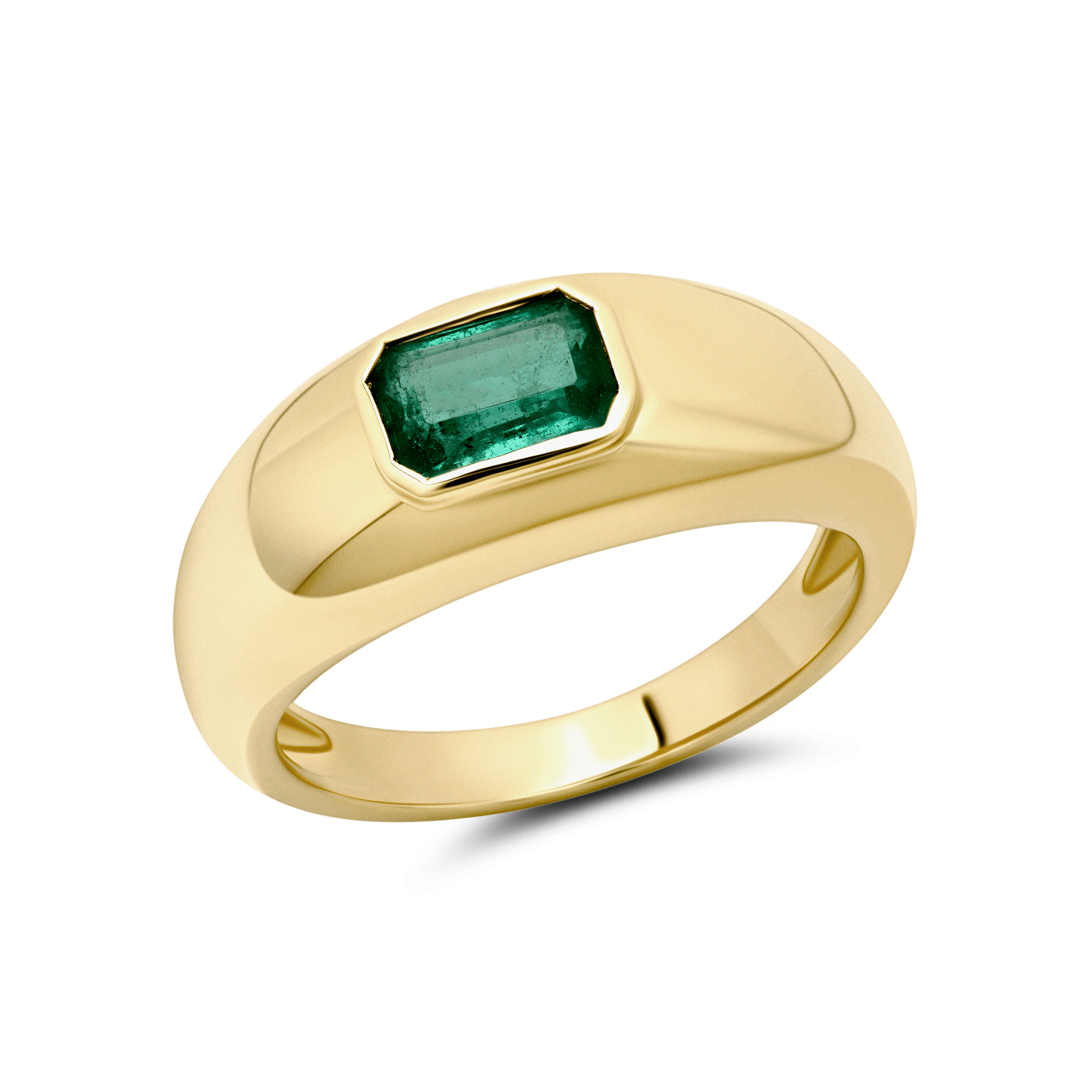 Small Balloon Ring with Emerald - Gabriela Artigas + CO