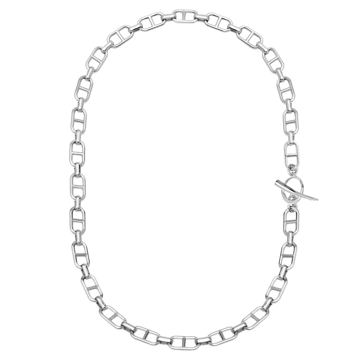 Stirrup Chain Necklace with Tusk Clasp | Gabriela Artigas