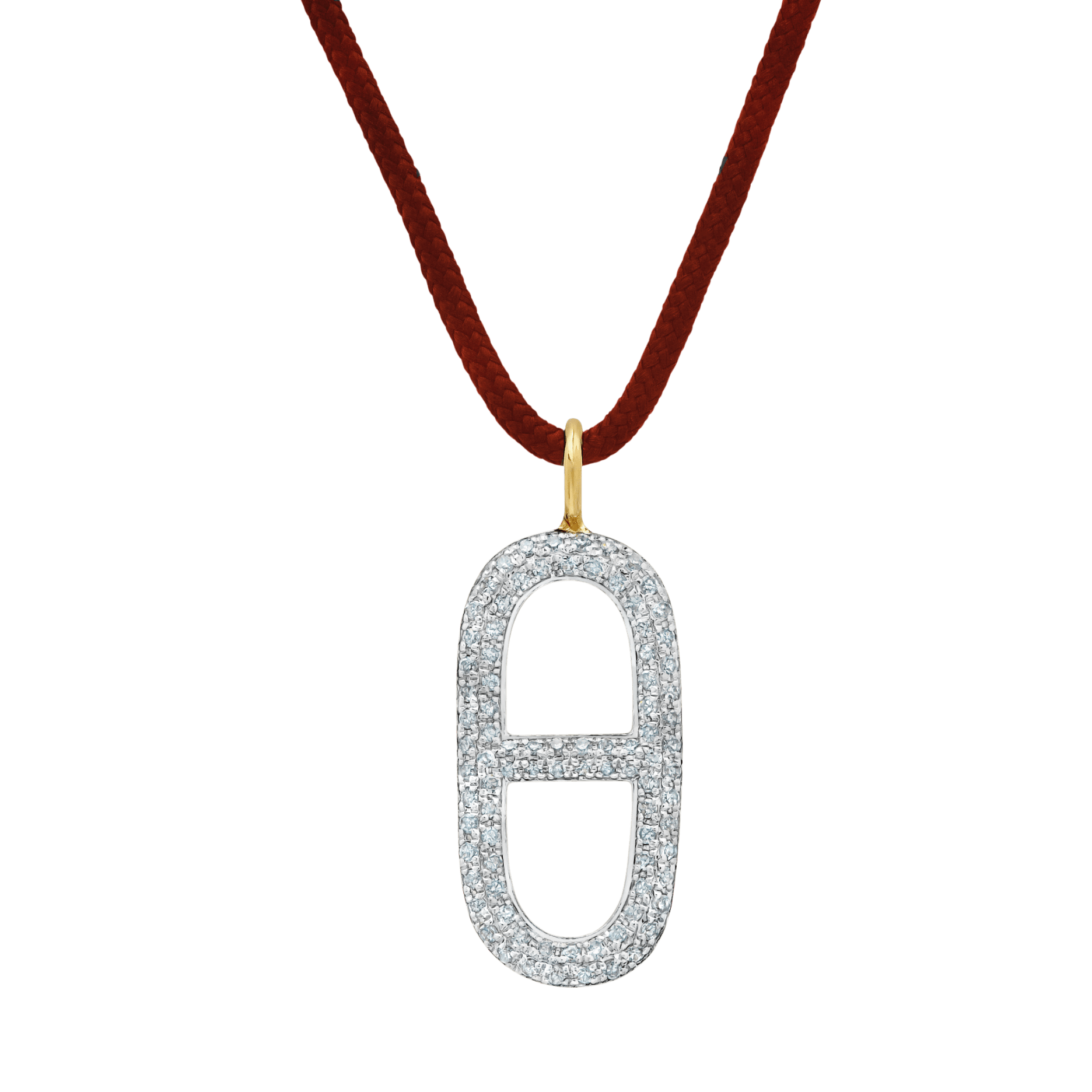 Stirrup Pendant on Cord - Gabriela Artigas + CO