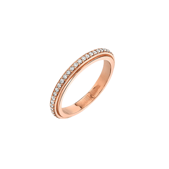 Track Ring with Pavé White Diamonds - Gabriela Artigas + CO