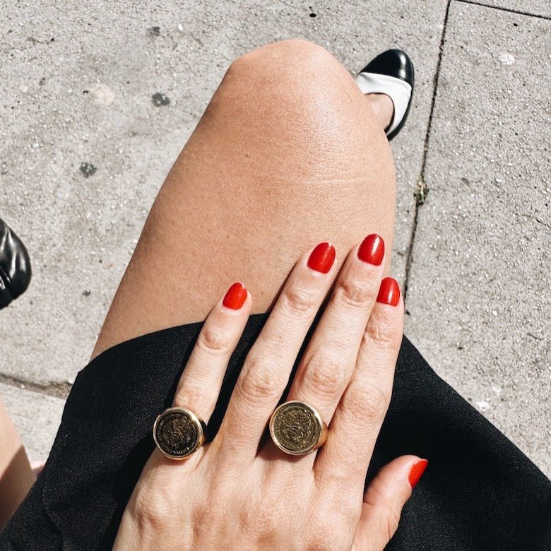Vintage Mexican Coin Ring - Gabriela Artigas + CO
