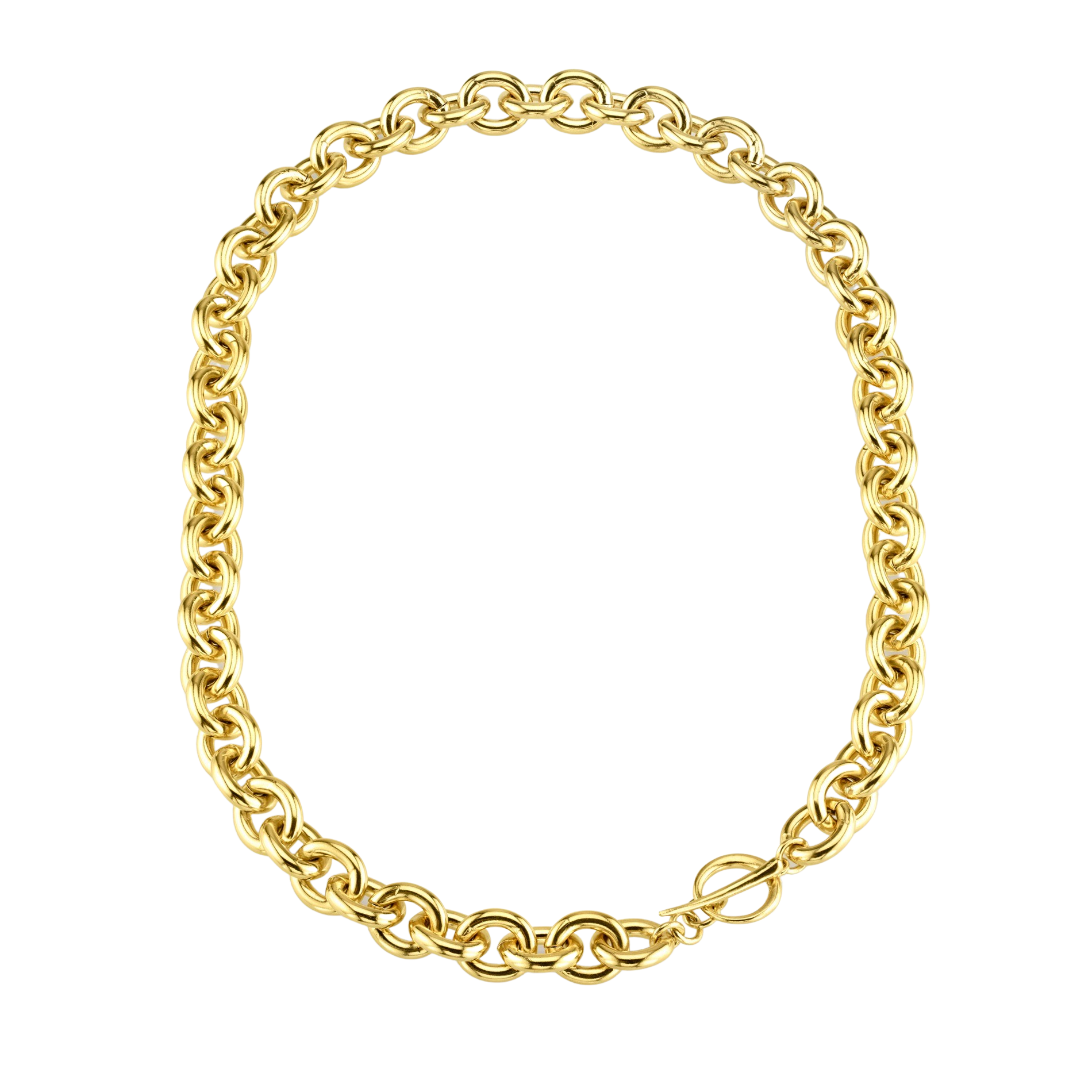 Chain Necklace with Tusk Clasp - Gabriela Artigas