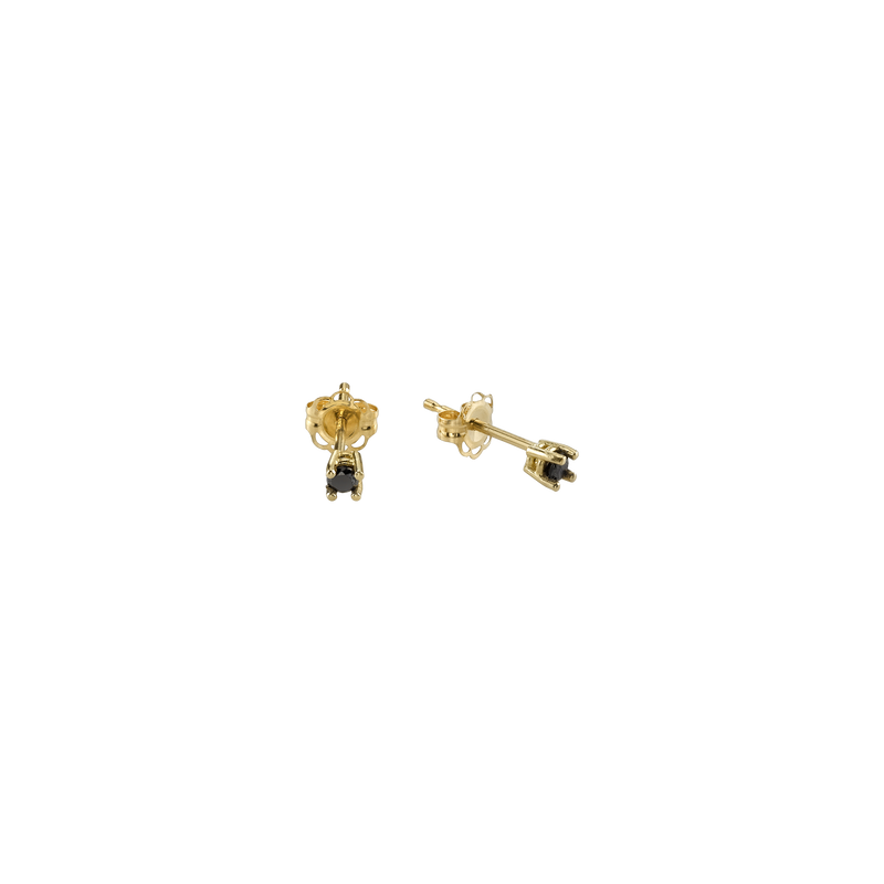 July Birthstone Baby Earrings - Ruby | 14K Gold