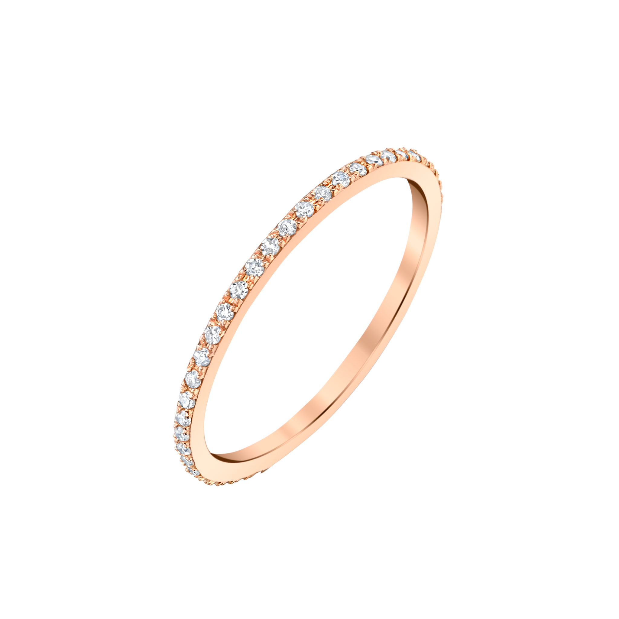 Axis Ring with White Pavé Diamonds - Gabriela Artigas