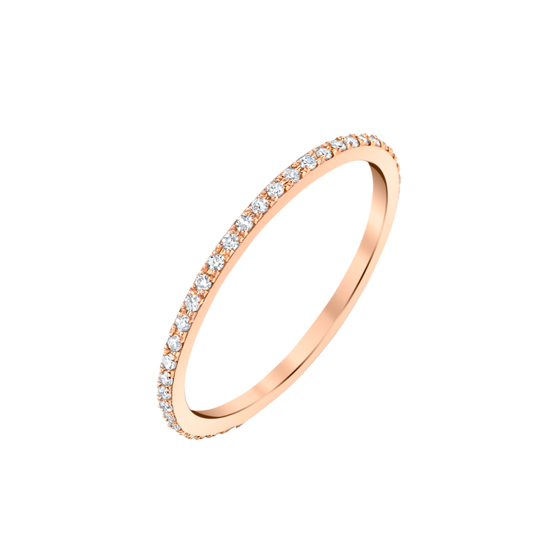 Axis Ring with White Pavé Diamonds - Gabriela Artigas